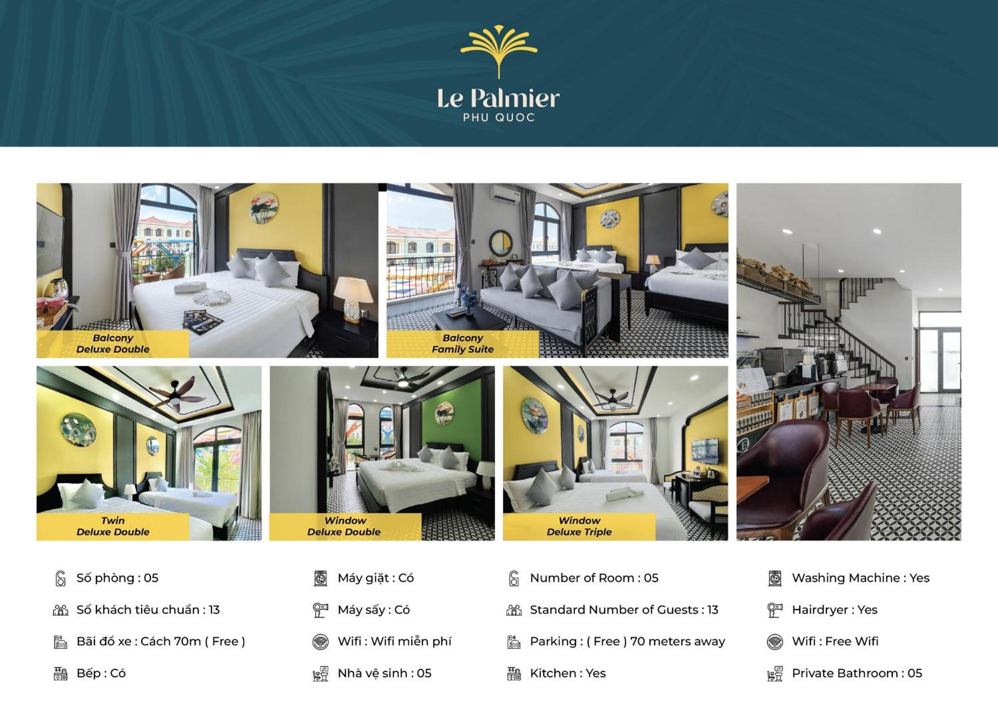 Le Palmier Phu Quoc Hotel Exterior photo